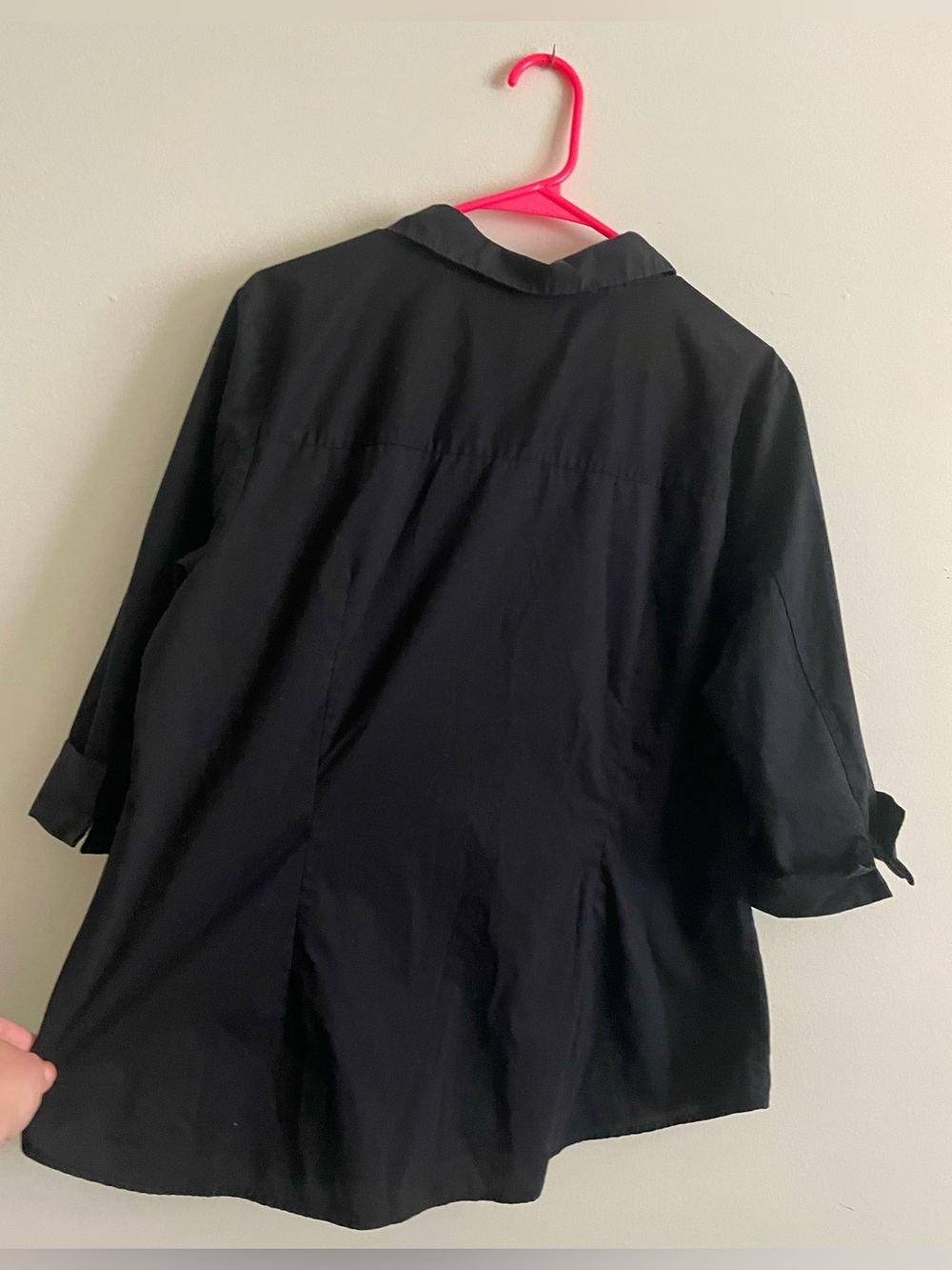 🦨 Liz Claiborne Black Button-Down Women's Shirt 🦨 - Picture 6 of 6